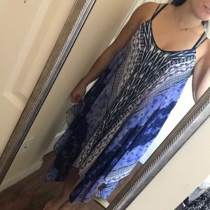 Flowy unique dress